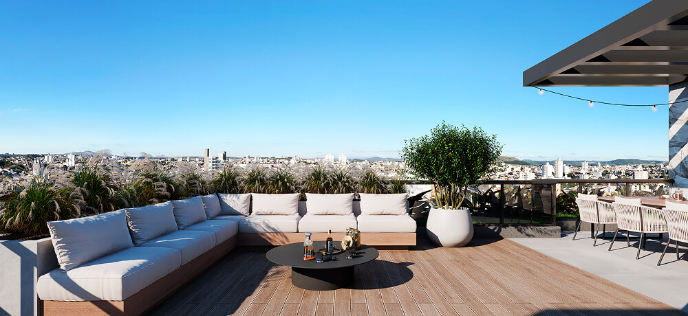 Terraço com vista 360